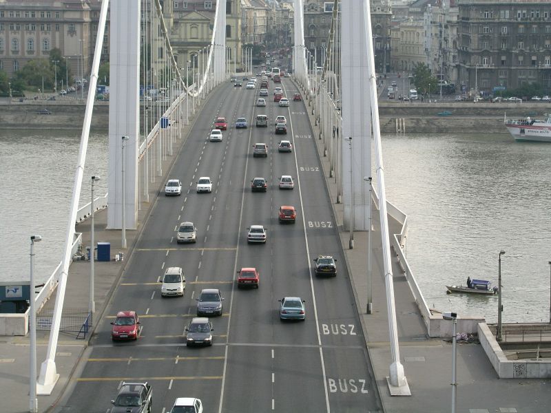 Elisabeth Brücke in Budapest