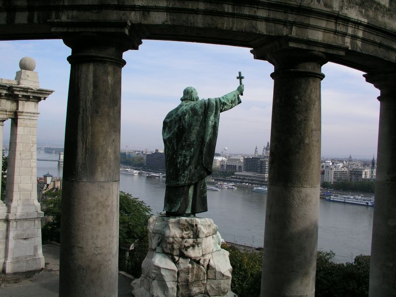 Denkmal für den Heiligen Gellert am Gellertberg