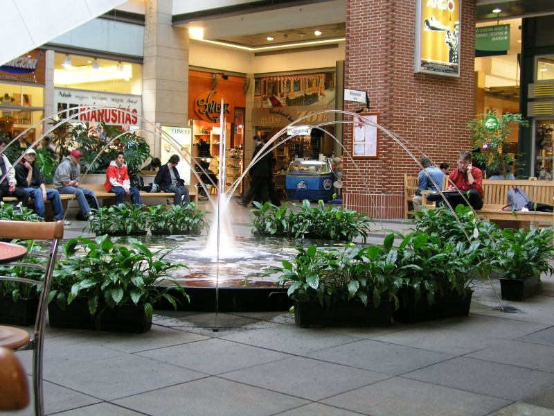 Wasserspiele im Westend City Center 