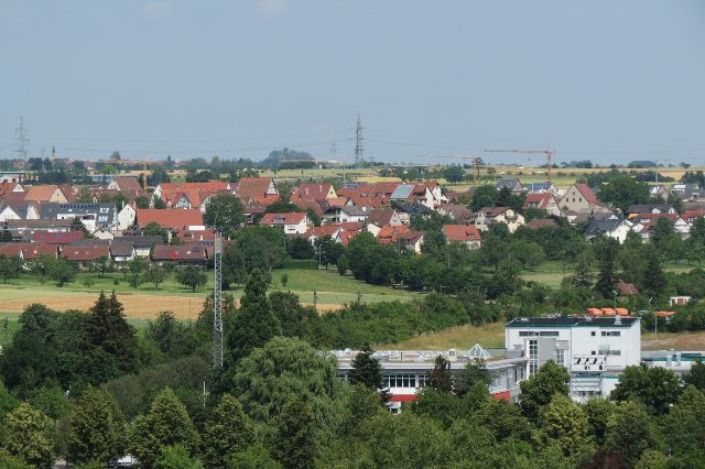 Blick auf das Gäu bei Herrenberg