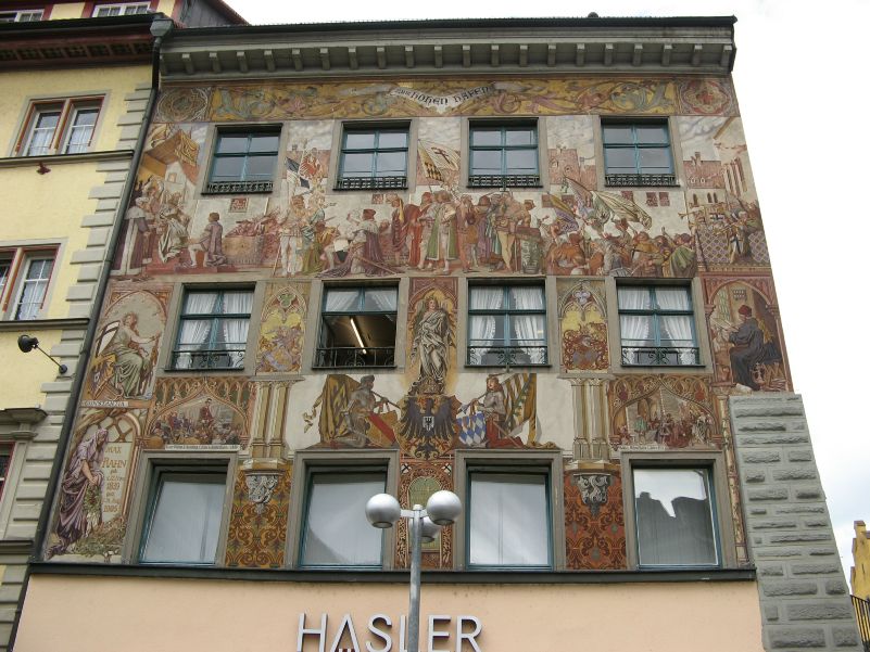 Friedrich Barbarossa Haus am Obermarkt in Konstanz