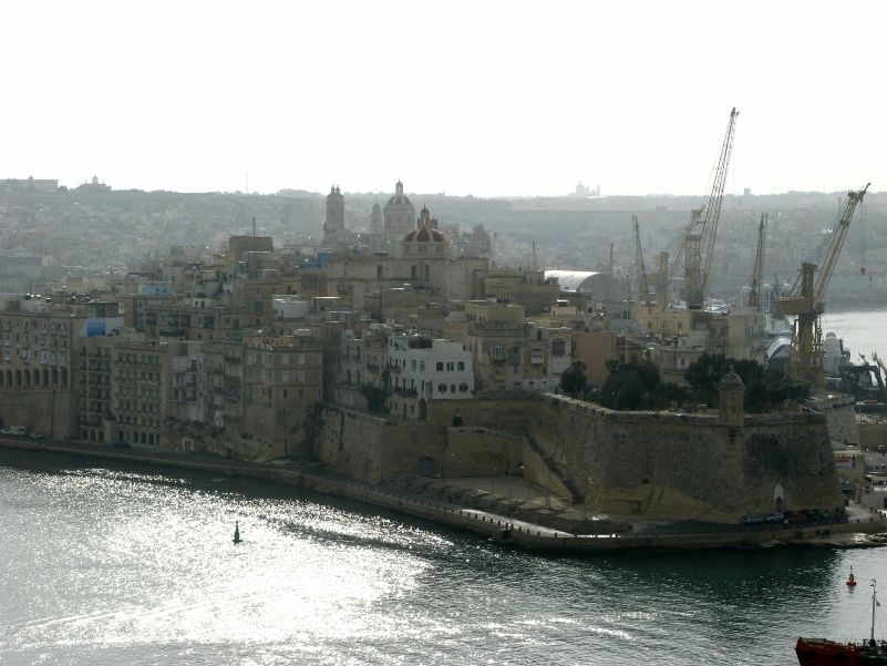 Malta, Blick auf die Isla Senglea