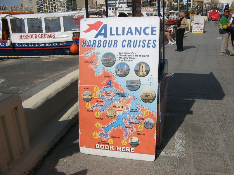 Eine Hafenrundfahrt mit Alliance Cruises