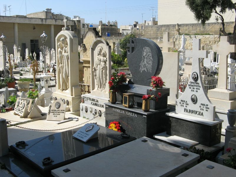 Malt, Moderner Friedhof von Tarxien