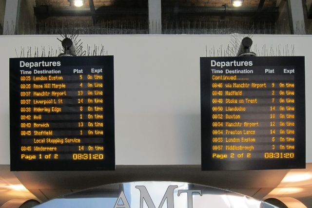 Manchester Piccadilly Station