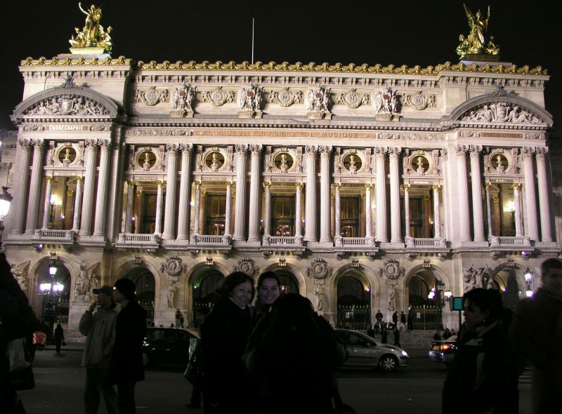 Opéra Garnier, Nachtansicht