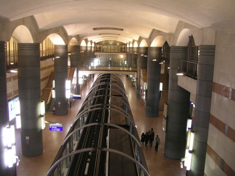 Metro Station Bibliothèque Francois Mitterand