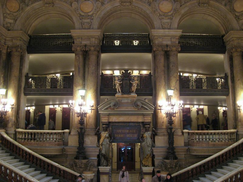Opéra Garnier, Treppenhaus