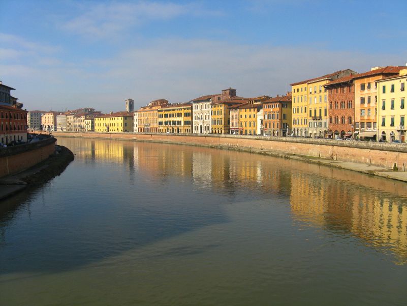 Die Arnoufer in Pisa