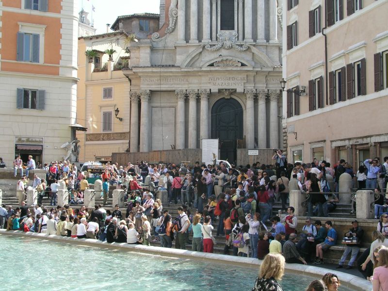 Fontana di Trevi, der Trevibrunnen