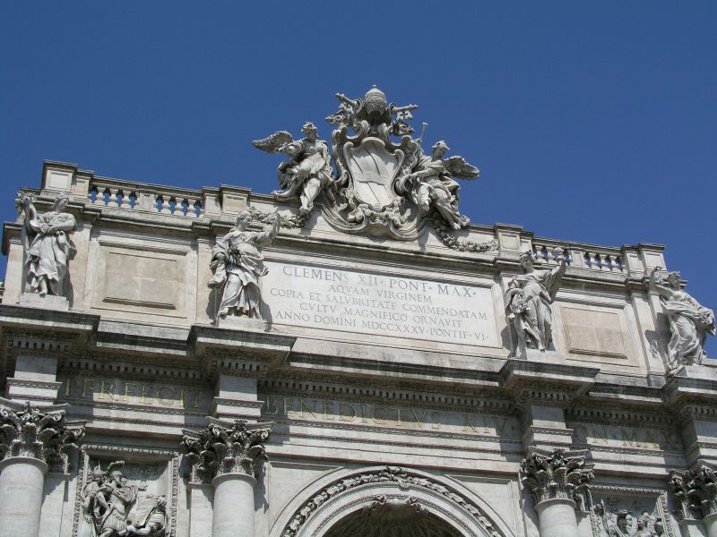 Fontana di Trevi, der Trevibrunnen