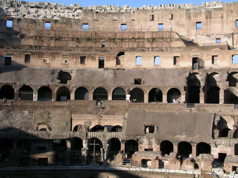 Das Colosseum in Rom