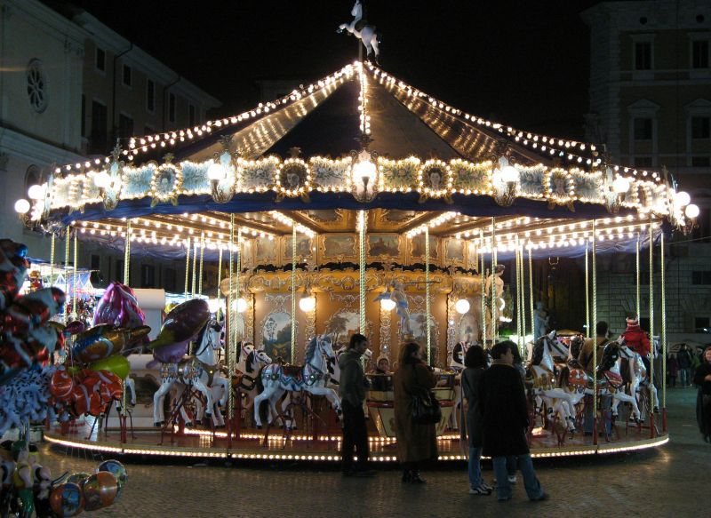 Weihnachtsmarkt auf der Piazza Navona