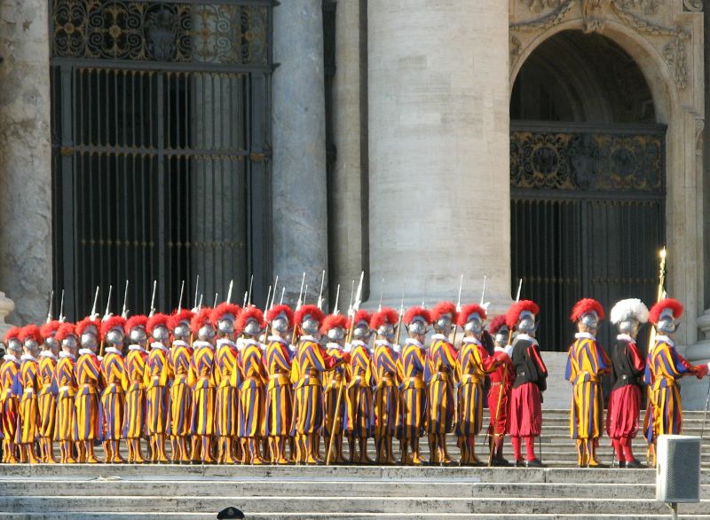 Die Schweizer Garde in Rom