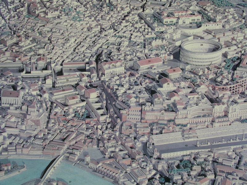 Antikes Rom rekonstruiert