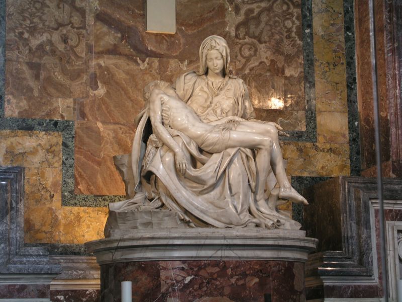 Pieta von Michelangelo im Petersdom