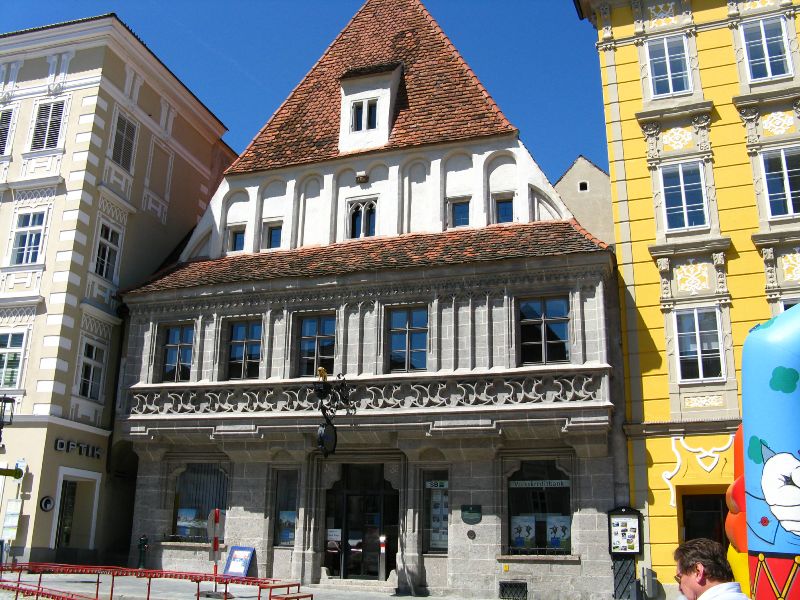 Das berühmte Bummerlhaus in Steyr