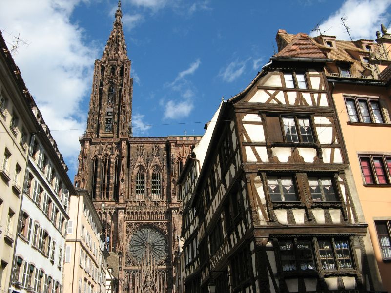 Strassburg, Blick aufs Münster