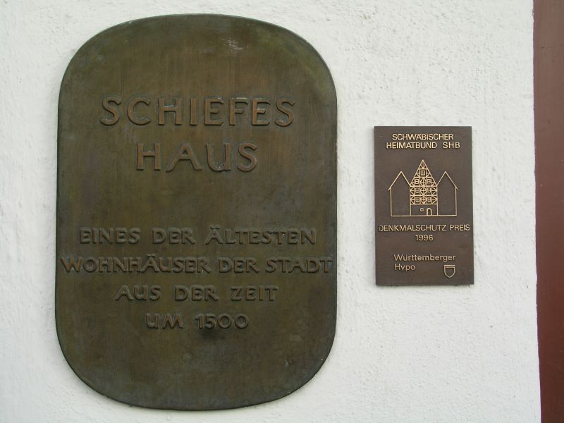 Hotel Schiefes Haus in Ulm