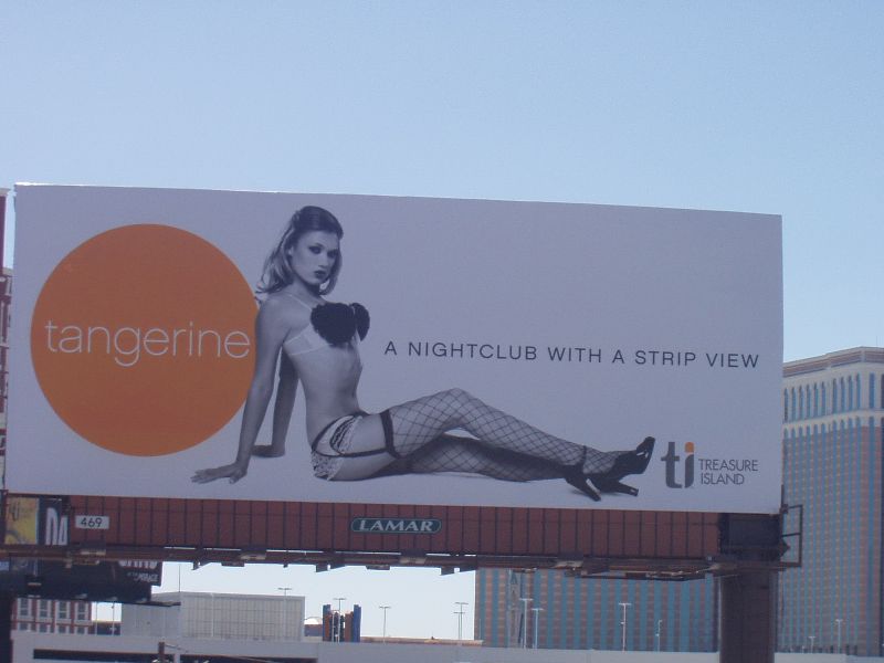 Las Vegas Nightclub Werbung