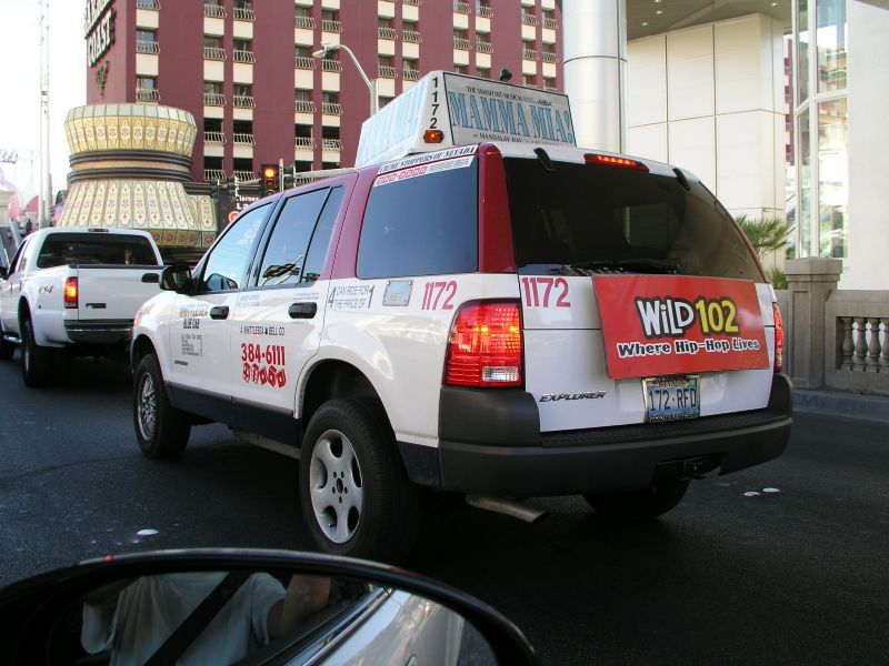 Taxi in Las Vegas