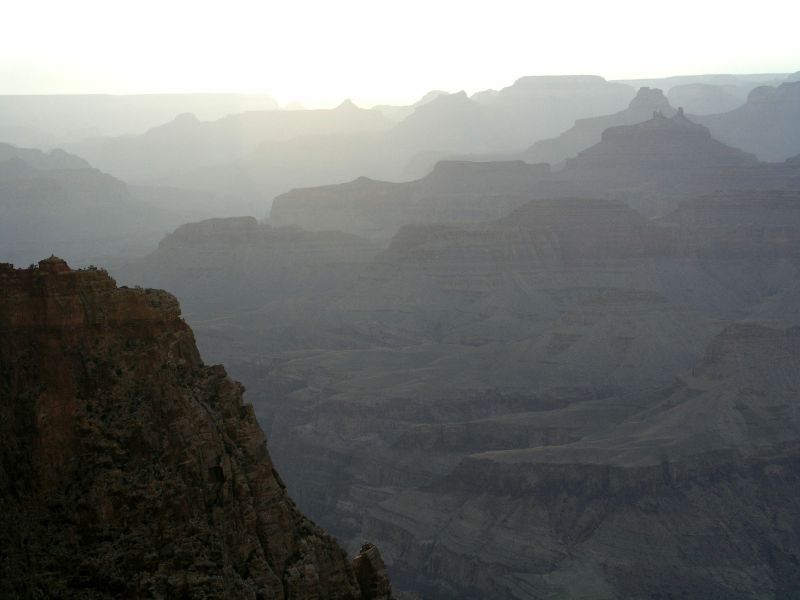 Sonnenuntergang im Grand Canyon