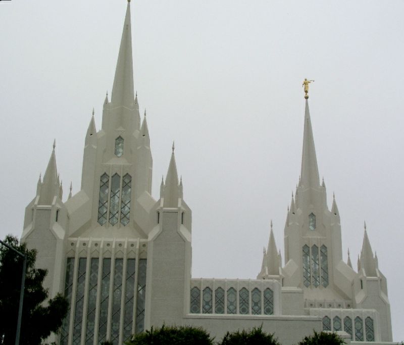 San Diego Mormon Temple in La Jolla