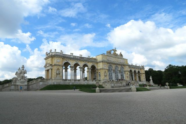 Wien Gloriette und Schönbrunn 2015