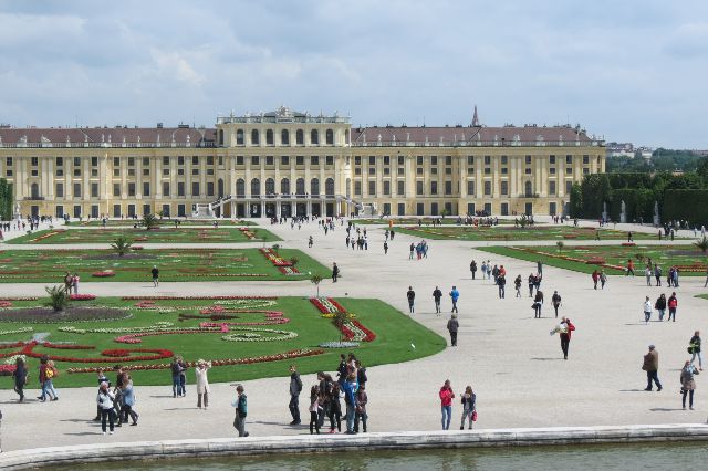 Wien Gloriette und Schönbrunn 2015