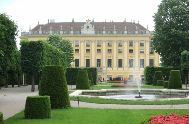 Wien Gloriette und Schönbrunn 2015